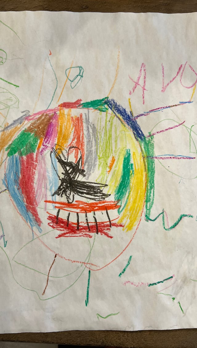 Child's original drawing